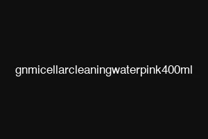 gnmicellarcleaningwaterpink400ml